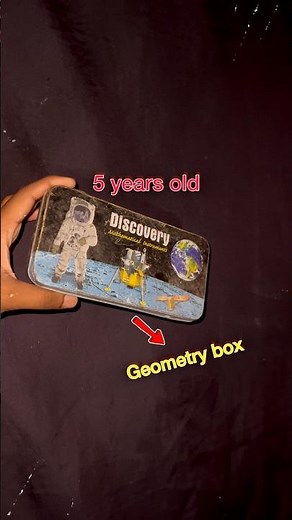 I found a 5-year-old geometry box 😱 || #experiment #shorts