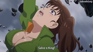 King Diane e Gowther vs mael King Desperta todo seu poder Nanatsu no taizai 4 temporada EP 6 | Anime Play