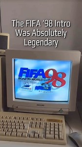 FIFA ‘98 has the BEST intro! #nostalgia #90s #90sNostalgia #90sgaming #retrogaming #fifa #fifa98 | No Context Nostalgia