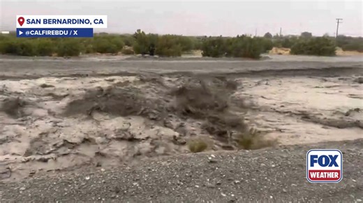 TURN AROUND⚠️: Dangerous scenes like this one are expected throughout California as a powerful storm system batters the area, prompting flood threats across Los Angeles. Officials are warning drivers who experience flooded roadways to ‘turn around, don’t drown.’ #flooding #california #holidaytravel | FOX Weather