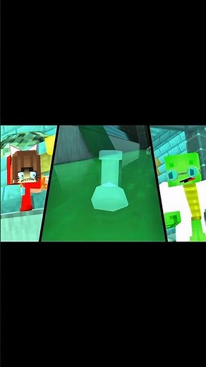 JJ and Mikey Water Dog and fire Cat part 9 - jj and mikey - Maizen Minecraft Animation #minecraft