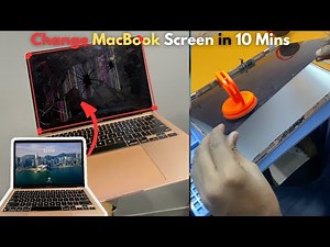 Change MacBook Screen in 10 Mins | Eazyfixit | Apple laptop Screen Replacement | Step-by-Step Guide