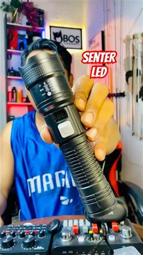 Super bright LED flashlight + Powerbank