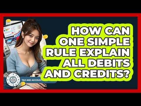 How Can One Simple Rule Explain All Debits And Credits? - Tax and Accounting Coach