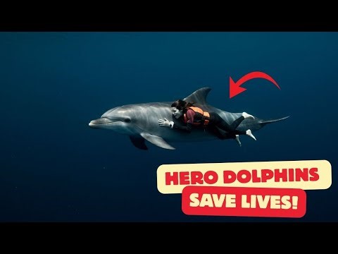 Dolphins That Saved Humans: True Stories of Heroic Dolphins 🐬❤️