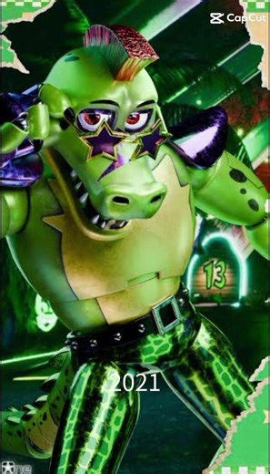 evolução do Monty de 2014 a 2021