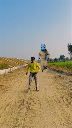 Nela Jadu Samad Ke peche Pad Gaya😂 #shortsfeed #shorts #jabu