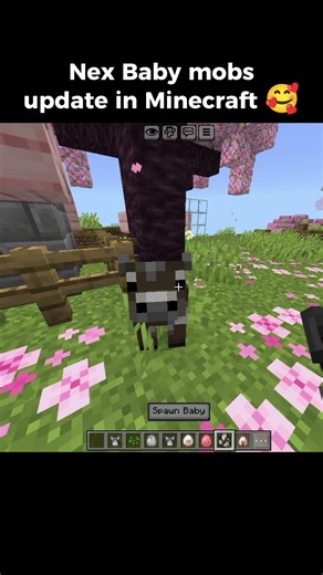 Minecraft Baby Mode Update… This is Crazy 🥰....