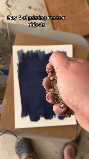 Printing Random Objects with Cyanotype: Day 4 Art Challenge
