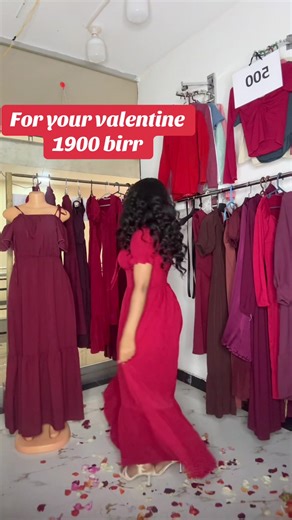 Red Dress 1900 birr