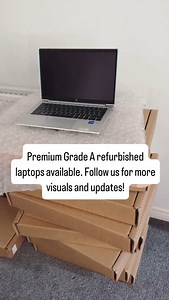 Premium Grade A refurbished laptops available. Follow us for more visuals and updates! #RefurbishedLaptops #GradeALaptops #TechDeals #LaptopSale #TechForLess #RefurbishedTech #AffordableTech #UKTechDeals #LaptopDealsUK #RefurbishedUK #emtechdeals | EmTech