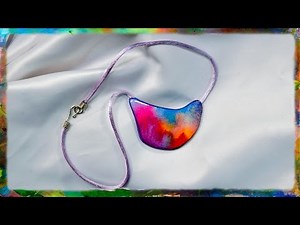 How to Create the Watercolor Paper Pendant, Part 1 by Ross Barbera