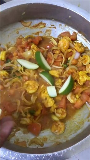 Prawn mango curry #food #cooking #viralvideo