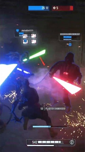 Darth Maul Without His Saber Is A Menace #viral #gaming #starwars #battlefront2 #darthmaul #shorts
