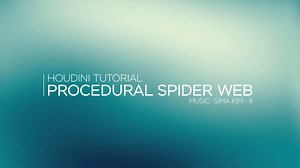 Procedural Spider Web | Houdini Tutorial