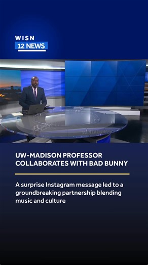 391K views · 9.8K reactions | When University of Wisconsin–Madison history professor Jorell Meléndez-Badillo went on vacation last December, he promised his family and therapist he’d leave work behind. But that plan changed on Christmas Eve, when an unexpected Instagram message appeared in his inbox — an invitation to collaborate with global superstar Bad Bunny. Read more: tinyurl.com/5dvksucr | WISN 12 NEWS | Facebook