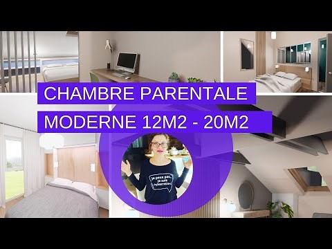 Modern master bedroom from 12m2 to 20m2 (Design inspiration)