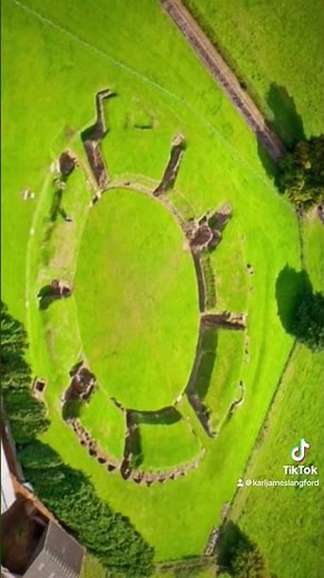 Roman Britain, Roman era stone remains in Britain part 27, Caerleon Amphitheatre