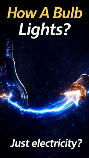 How Does a Bulb Light Up? 💡⚡#shorts