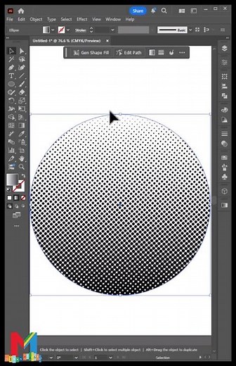 Create a Cool Halftone Effect in Illustrator!