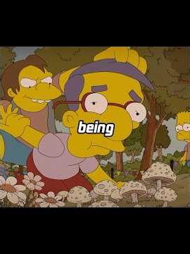Milhouse was beaten up by the bullies.#simpsons #cartoon #fypシ #animation