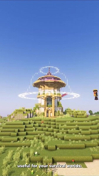 Observatory Build #minecraft #minecraftbuilding #minecrafttutorial #fyp #viral