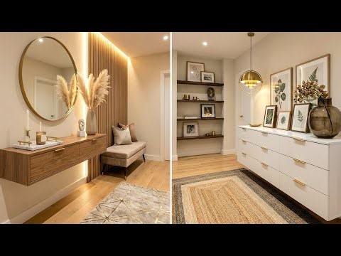 Entryway Decorating Ideas 2026 Home Interior Design | Modern Living Room Hallway Wall Decorations