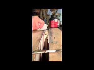 Graphite edge decoration