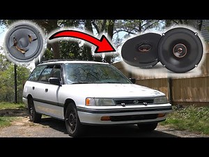 Upgrading My Subaru's BLOWN Speakers | Infinity Reference REF-6532IX Review