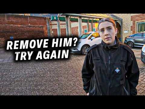 UK Cops 👮‍♂️ Attempts Intimidation… Fails Spectacularly!😱
