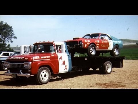Vintage Ramp Truck Drag Car Haulers