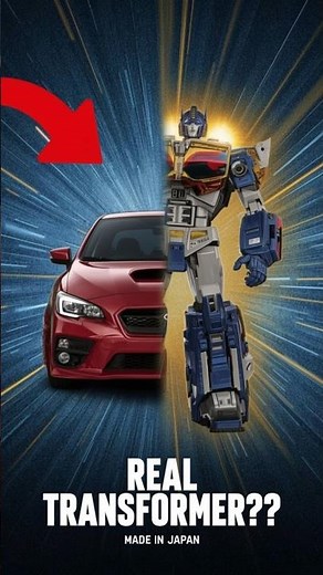 The Real-Life TRANSFORMER Car 😳🤖