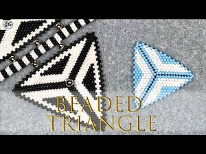 BEADING TRIANGLE TUTORIAL - Free Beading Patterns - Jewelry Making