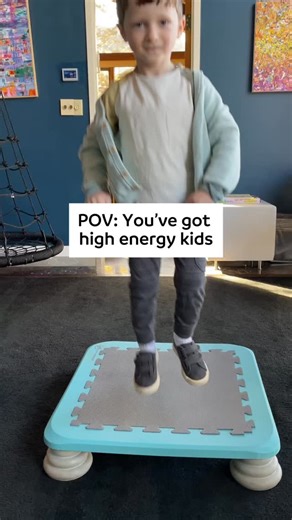 High energy kids need more than “sit still.” Big movement for big energy and big feelings, because they need space to move, regulate and let it all out… especially in winter. | Fun and Function