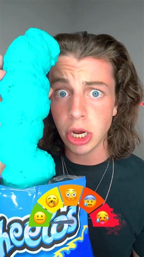 Foods on Instagram: "Giant Cheetos ASMR 🥵 #spicy #challenge"