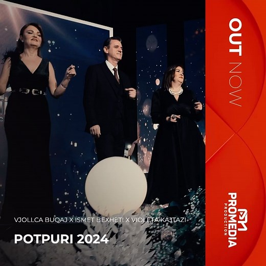 #PREMIERE: POTPURI - Vjollca Buqaj x Ismet Bexheti x Violeta Kajtazi https://youtu.be/5J6lwhTRMPM #Baresha | @promedia_production | Baresha
