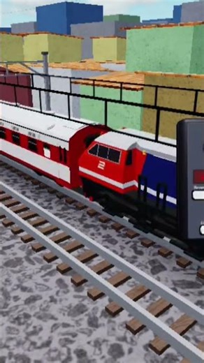 kereta api red and blue lawas 🚂🇲🇨😂😁