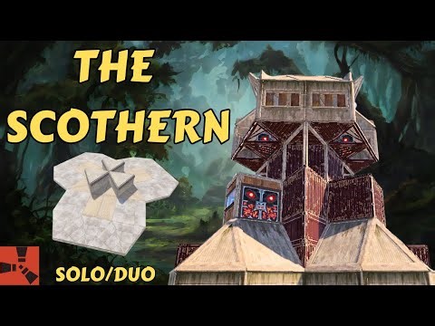 Crazy TRIPLE BUNKER base with Pancake layer. Insane Peaks! Low Upkeep.