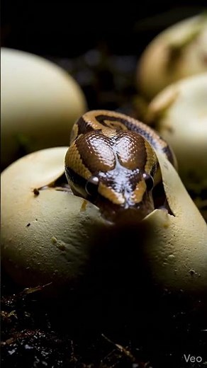 Nature's Miracle: Snake Egg Hatching #shorts