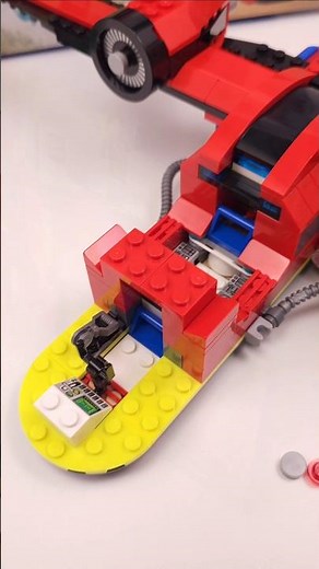 LEGO® City Fire Rescue Plane (60413)[478 pcs] Building #shorts ‪@TopBrickBuilderLite‬