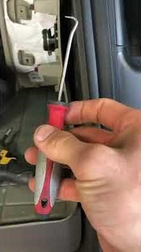 2015-2019 GMC Yukon rear lift gate shock removal