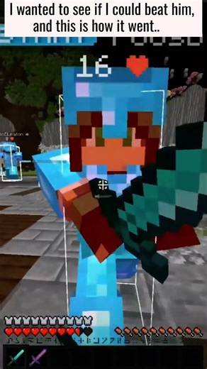 CAN I BEAT THIS MINECRAFT OG??? #minecraft #pvp #viral #fyp #trending #shorts #gaming #games #stray