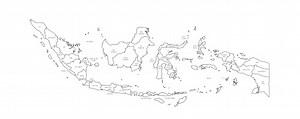 Indonesia political map of administrative divisions - provinces and...