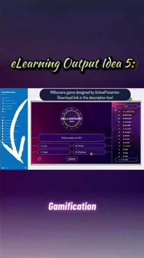 eLearning Idea 5: Gamification in eLearning #powerpoint #excel #podcast