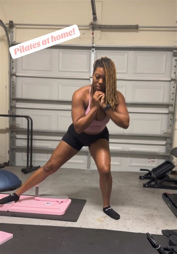 This burns! 🔥 And it’s definitely cheaper than taking Pilates classes! #pilatesreformer #pilatesworkout #pilates #homeworkout #abworkout #newyearnewaura #newyearsresolution