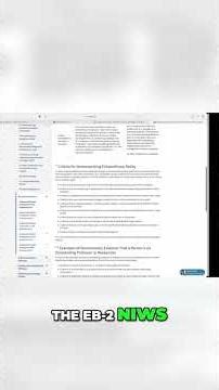 USCIS EB-2 NIW: Get Your Green Card Without an Employer #shorts