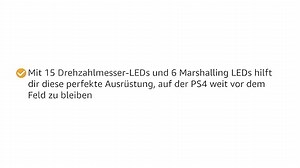 Thrustmaster BT LED Display Bluetooth Wireless LED Display Einheit für Racing Games für PS4