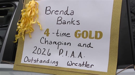 Panther Valley's own Brenda Banks celebrated in Lansford parade