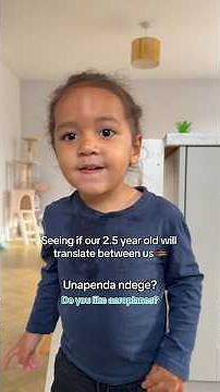 Big sis to the rescue as Remi learnt how to translate ‘rubani’ today 🥳