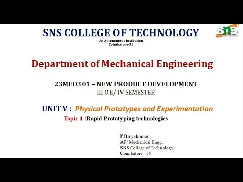 Stereolithography (SLA) | NPD | SNS Institutions